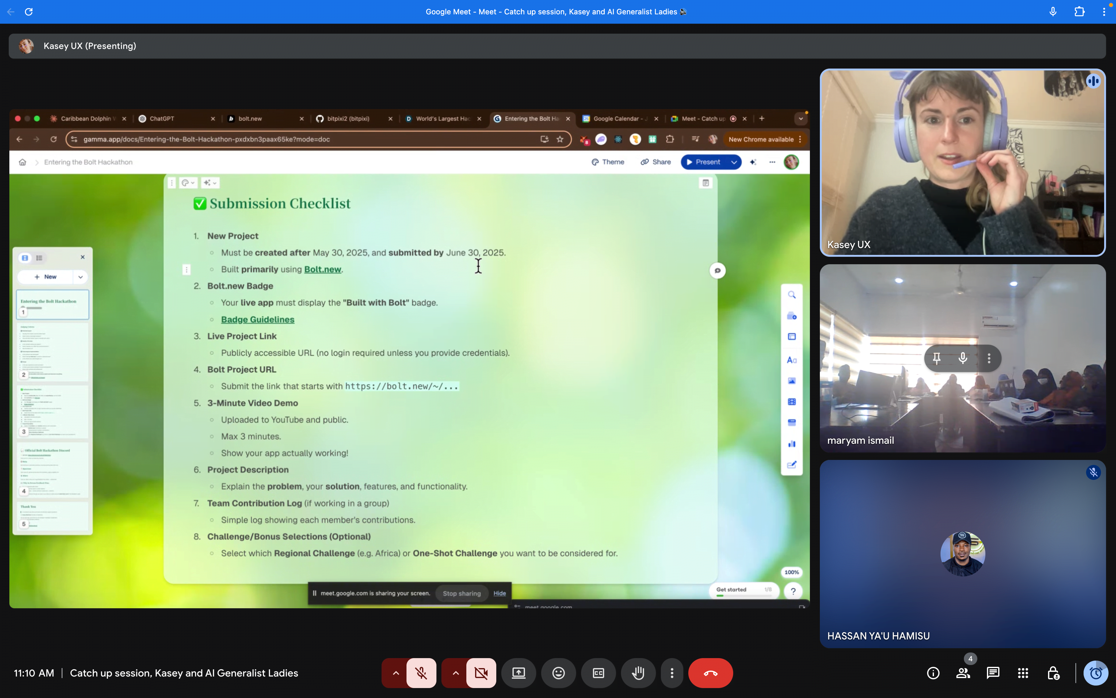 AI Generalist Program Session - Mentorship and Guidance